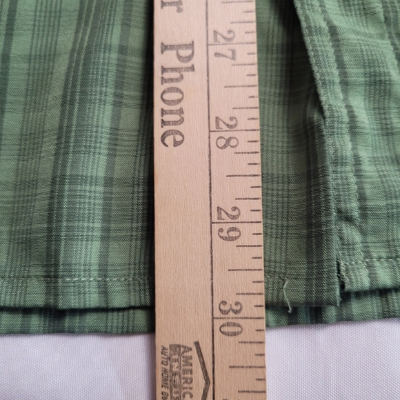 Eddie Bauer Lot Of 2 Men's Short Sleeve Button Up Plaid Shirts Size XXL - Picture 14 of 14